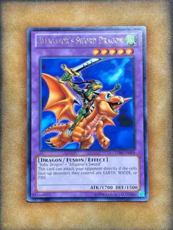 Yugioh Alligator's Sword Dragon TU08-EN008 Rare NM - Image 1