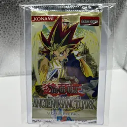 Yugioh Ancient Sanctuary Unlimited Edition Factory Sealed Booster Pack - Image 1