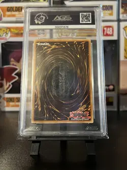 Yugioh Silent Swordsman LV5 Ultimate 1st Edition FET-EN008 AGS 6 Ex- Mint - Image 2