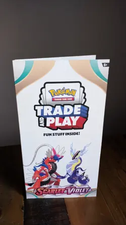 NEW✹ Pokemon Trade & Play Gamestop Promo Card Pack Coin & Guide ✹ Scarlet Violet - Image 1
