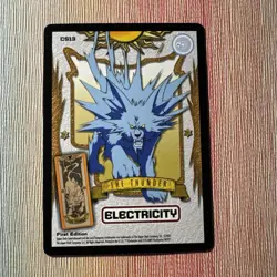 Cardcaptor Sakura Trading card game series 1 : demo card 1st ED Cs13 The Thunder - Image 1