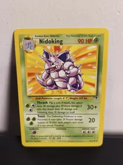 Nidoking 31/110 Legendary Collection Pokemon Card 2002 Rare - Image 1