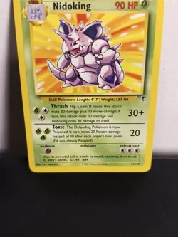 Nidoking 31/110 Legendary Collection Pokemon Card 2002 Rare - Image 3