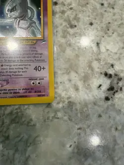 Shining Mewtwo 1st Edition 109/105 Neo Destiny Holo Pokemon Card NM - Image 5