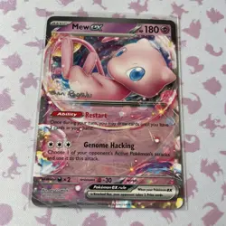 2023 Pokemon Mew EX 2024 World Championships Near Mint Card. More In Store - Image 1
