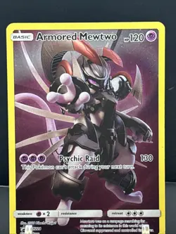 Armored Mewtwo Blackstar Promos Rare Card SM228 🔥 - Image 2