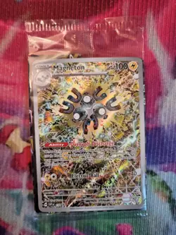Pokemon TCG Magneton SVP 159 Promo Card Surging Sparks SEALED - Image 1