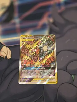 Moltres Zapdos Articuno GX Tag Team SM210 Pokemon Card Black Star Promo - Image 3