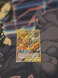 Moltres Zapdos Articuno GX Tag Team SM210 Pokemon Card Black Star Promo - Image 4