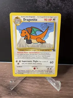 Pokemon Blackstar Promo #5 Dragonite Movie Promo 5/53 WOTC Vintage Card - Image 1