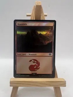 MTG Mountain (FOIL) 0269 Lord of the Rings Magic The Gathering LP - Image 1