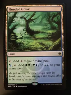 Flooded Grove NM Masters 25 MTG FREE SHIPPING - Image 1