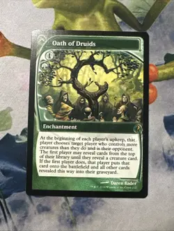 1x Oath of Druids- NM- (Future Sight) Mystery Booster 2- Mtg Magic The Gathering - Image 1