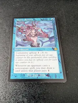 MTG Dominaria Remastered Mystic Remora (Retro Frame) Rare #288 LP - Image 1