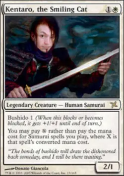 1x Kentaro, the Smiling Cat Moderate Play MTG Magic - Kid Icarus - - Image 1