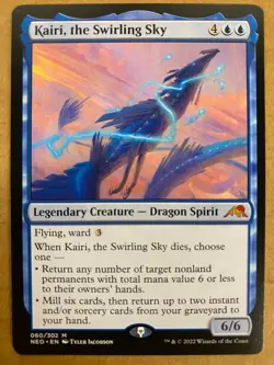 MTG 1x Kairi, the Swirling Sky # 60 Kamigawa Neon Dynasty Magic Gathering x1 NM - Image 1