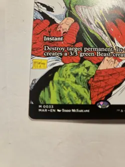MTG Magic Beast Within #0033 Borderless Spiderman Universes Beyond - Image 3