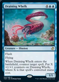 Draining Whelk - Near Mint MTG Time Spiral Remastered - Image 1