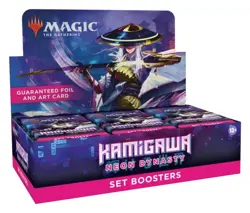 Set Booster Box 30 ct. Neon Dynasty Kamigawa NEO MTG NEW - Image 1