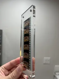 Framed Mew and Mewtwo 35mm film reel from 1999 Mewtwo Strikes Back Pokemon Movie - Image 4