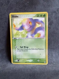 Ekans 55/109 Team Rocket Returns Regular Pokemon TCG Heavily Played - Image 1