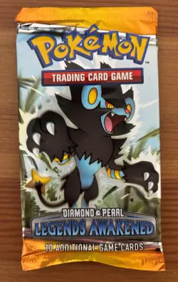 Pokemon TCG Diamond & Pearl Legends Awakened Sealed Booster Pack (Luxray) - Image 1