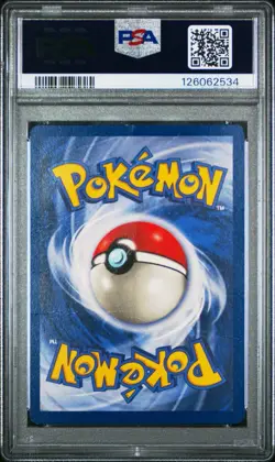 2000 Mew #8 WOTC Black Star Promo Regular Pokemon Graded PSA 1 Poor - Image 2