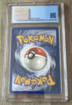 2002 POKEMON LEGENDARY COLLECTION REVERSE HOLO #17 NINETALES CGC 5.5 - Image 2