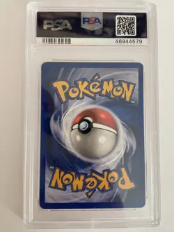 2000 Pokemon Neo Genesis Meganium Holo 1st Edition PSA 8 - Image 2