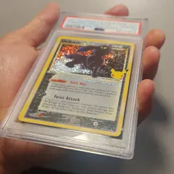 2021 Pokemon Celebrations Umbreon Gold Star #17 PSA 10 - Image 4