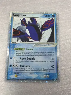 Kyogre EX 037 Holo Pokemon TCG Nintendo Black Star Promo 2006 NM - Image 1