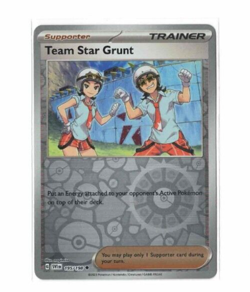 Pokemon Scarlett & Violet Team Star Grunt 195/198 Reverse Holo Uncommon - Image 1