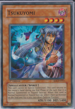 Yugioh! Tsukuyomi SD6-EN011 Common 1st Edition NM - Image 3