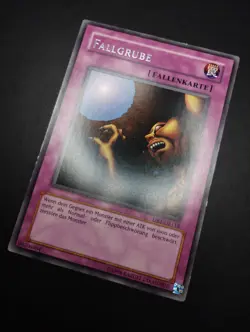 YUGIOH 2004 | TRAPHOLE | DB1-DE118 | GERMAN | RARE | EXCELLENT - VERY GOOD - Image 3