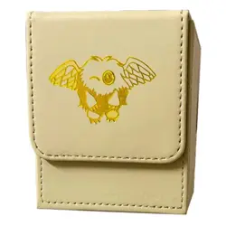 Kuriboh Leather Yugioh Cute Deck Box Holder Storage Case - Image 1