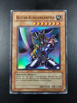 YUGIOH 2004 | BUSTER BLADER | DB1-DE095 | GERMAN | SUPER RARE | VERY GOOD - Image 1