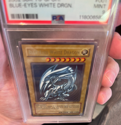 Yugioh Blue-Eyes White Dragon SDK-001 PSA 9 - Starter Deck Kaiba 2002 - VINTAGE - Image 5