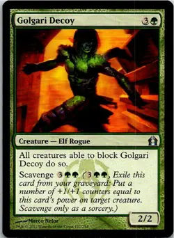 Golgari Decoy Magic The Gathering Return To Ravnica Card Light Play - Image 1