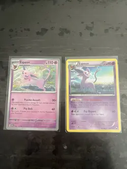 Pokemon TCG Espeon Dark Explorers Card 48/108 Regular Rare NM - Image 1