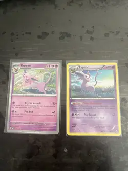 Pokemon TCG Espeon Dark Explorers Card 48/108 Regular Rare NM - Image 3