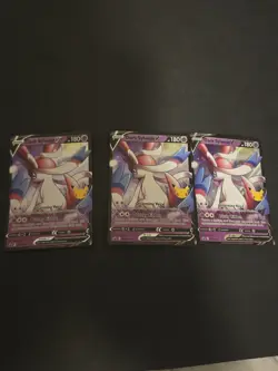 3 Dark Sylveon v SWSH134 SWSH: Sword & Shield Promo Cards Holo, Fast Ship - Image 1