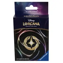 Disney Lorcana TCG -Deck Protectors - CARD BACK (Shimmering Skies) (QTY. 6 BOXES - Image 1