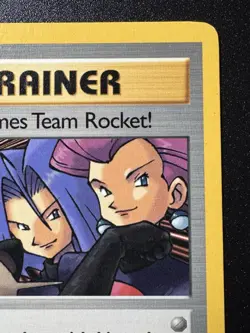 1st Edition Here Comes Team Rocket 71/82 Team Rocket Pokemon Card Rare LP - Image 4