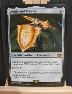 Aettir and Priwen - Final Fantasy - Mythic - NM (see pics) MTG - Image 1