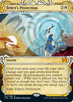 Teferi's Protection - X1 - Strixhaven: Mystical Archives - M11/63 - 4RCards - Image 1