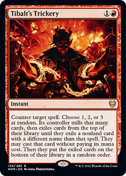 Tibalt's Trickery - X1 - Kaldheim - R153/285 - 4RCards - Image 1