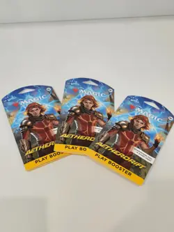 Magic: The Gathering Aetherdrift Play Booster - lot of 3 Packs Sealed - Image 1