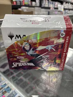 Magic The Gathering Marvel's Spider-Man Collector Booster Box Factory Sealed - Image 1