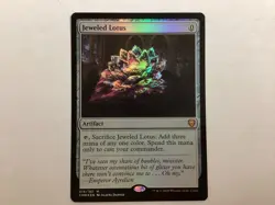 MTG Commander Legends JEWELED LOTUS Foil NM (BIN) Graded Power - Image 1