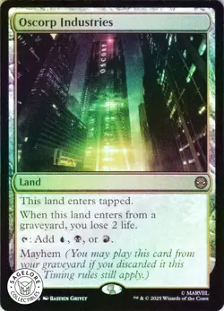 MTG Oscorp Industries (182) | NM Foil | Spider-Man {SPM} - Image 1